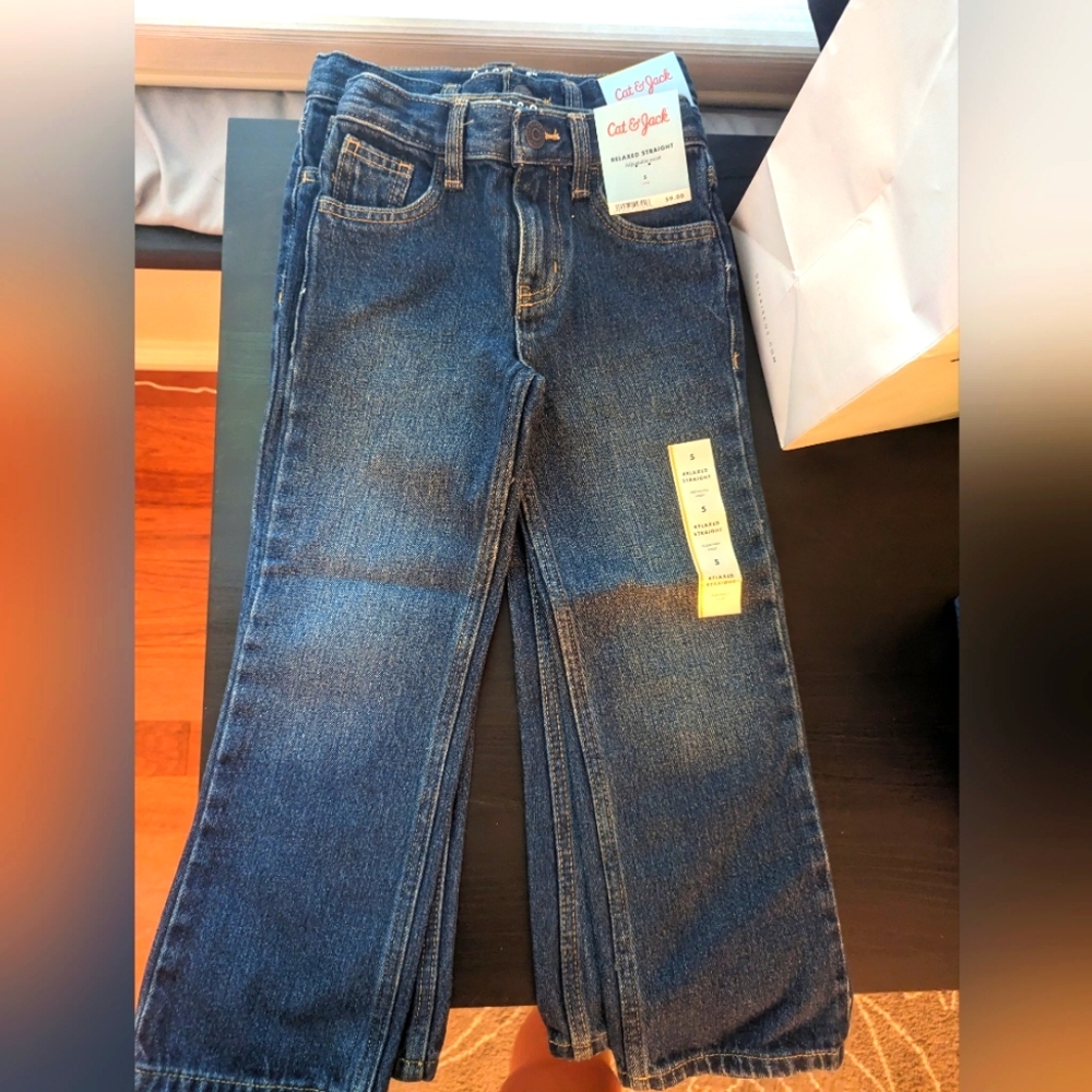 Cat and Jack Boys Jeans Size 5